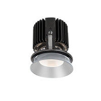 Volta Round Shallow Regressed Invisible Trim with LED Light Engine Flood 45 Beam 2700K Warm White 90CRI in Haze