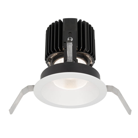 Volta 4.5in Round Shallow Regressed Trim Narrow Beam 1800-4000K in White - R4RD1T-NTWA-WT
