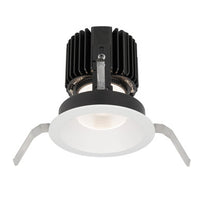 Volta 4.5in Round Shallow Regressed Trim Narrow Beam 1800-4000K in White - R4RD1T-NTWA-WT