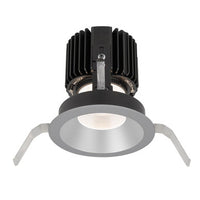 Volta Round Shallow Regressed Trim with LED Light Engine Spot 15 Beam 4000K Cool White in Haze
