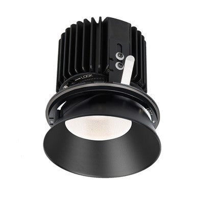 Volta Round Invisible Trim with LED Light Engine Wide Flood 60 Beam 3000K Soft White 90CRI in Black