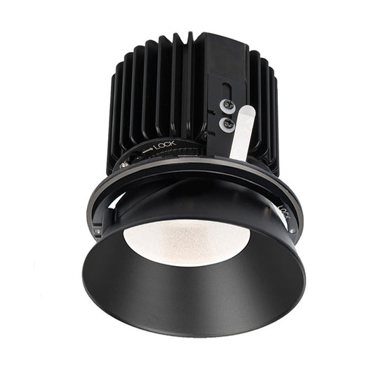 Volta Round Invisible Trim with LED Light Engine Narrow 25 Beam 4000K Cool White in Black