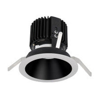 Volta 4.5in Round Trim Narrow Beam 2700-6500K in Black White - R4RD2T-NTWB-BKWT