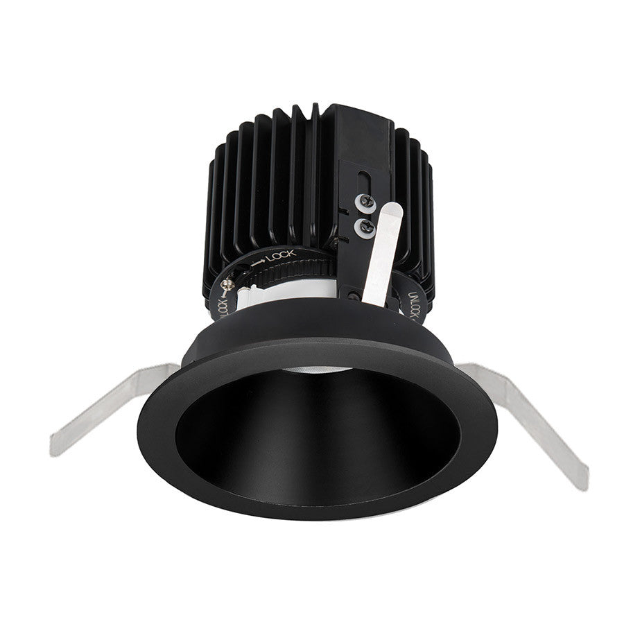 Volta Round Trim with LED Light Engine Spot 15 Beam 2700K Warm White in Black
