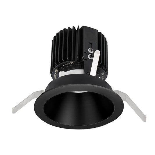 Volta Round Trim with LED Light Engine Narrow 25 Beam 3000K Soft White 90CRI in Black