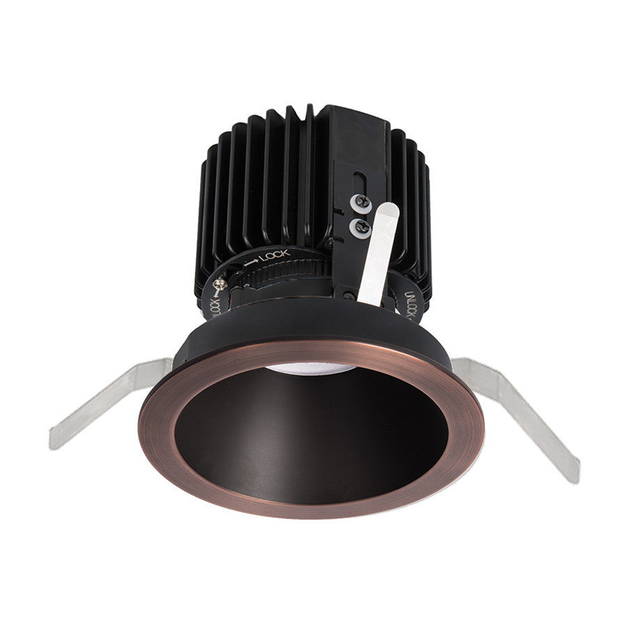 Volta Round Trim with LED Light Engine Spot 15 Beam 3000K Soft White in Copper Bronze