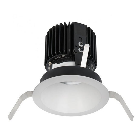 Volta 4.5in Round Trim Wide Flood Beam 1800-4000K in White - R4RD2T-WTWA-WT