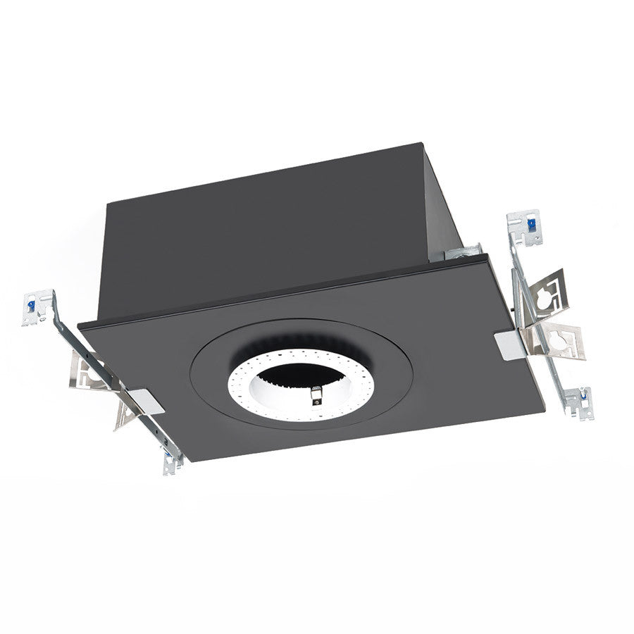 Volta LED 15W New Construction IC Rated Housing for Round Invisible Trim