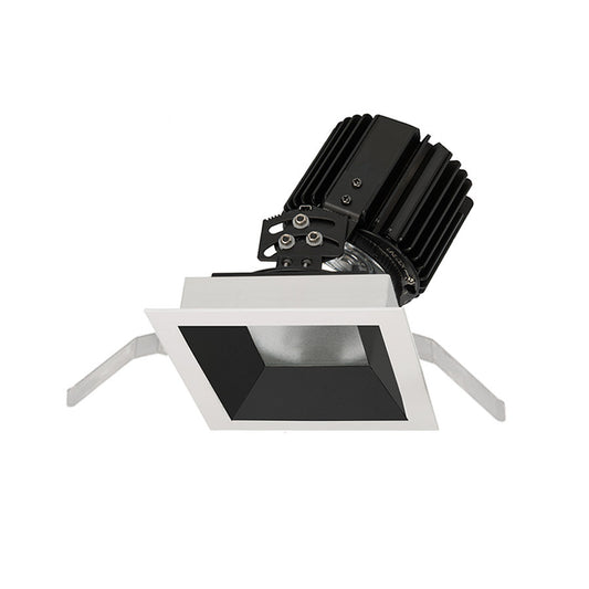 Volta Square Adjustable Trim with LED Light Engine Spot 15 Beam 2700K Warm White in Black Haze