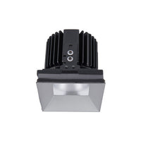 Volta Square Shallow Regressed Invisible Trim with LED Light Engine Wide Flood 60 Beam 2700K Warm White 90CRI in Haze