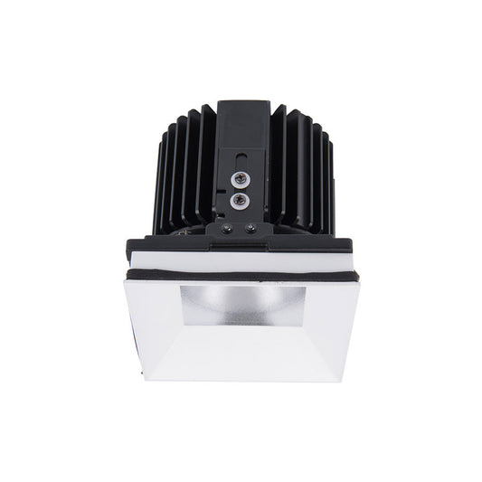 Volta Square Shallow Regressed Invisible Trim with LED Light Engine Flood 45 Beam 2700K Warm White in White