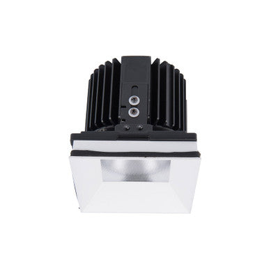 Volta Square Shallow Regressed Invisible Trim with LED Light Engine Spot 15 Beam 2700K Warm White 90CRI in White