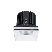 Volta Square Shallow Regressed Invisible Trim with LED Light Engine Flood 45 Beam 2700K Warm White 90CRI in White