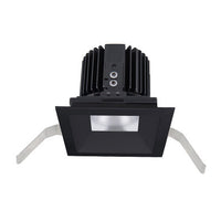 Volta Square Shallow Regressed Trim with LED Light Engine Wide Flood 60 Beam 4000K Cool White in Black