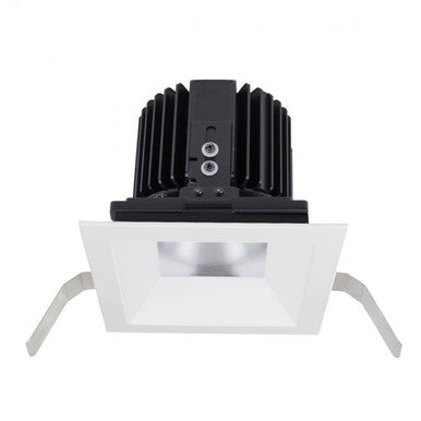 Volta 4.5in Square Shallow Regressed Trim Narrow Beam 1800-4000K in White - R4SD1T-NTWA-WT
