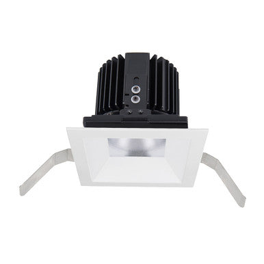 Volta Square Shallow Regressed Trim with LED Light Engine Flood 45 Beam 3000K Soft White 90CRI in White
