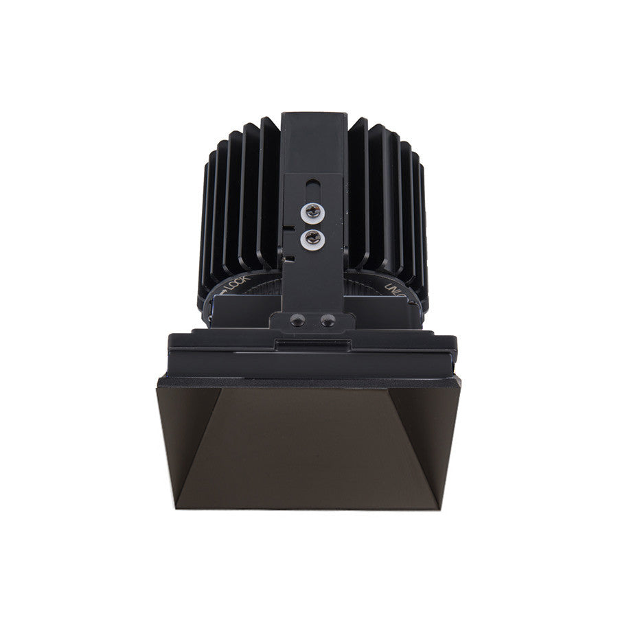 Volta Square Invisible Trim with LED Light Engine Spot 15 Beam 3000K Soft White in Copper Bronze