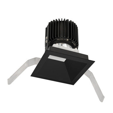 Volta Square Trim with LED Light Engine Wide Flood 60 Beam 2700K Warm White 90CRI in Black