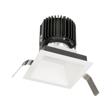 Volta 4.5in Square Trim Wide Flood Beam 1800-4000K in White - R4SD2T-WTWA-WT