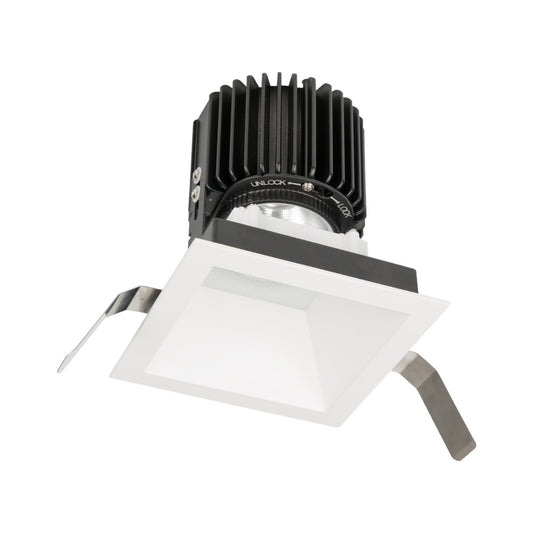Volta 4.5in Square Trim Flood Beam 2700-6500K in White - R4SD2T-FTWB-WT