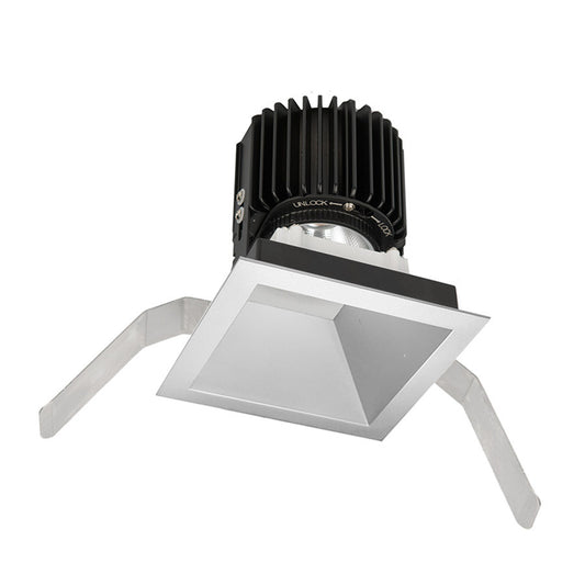 Volta Square Trim with LED Light Engine Flood 45 Beam 2700K Warm White in Haze