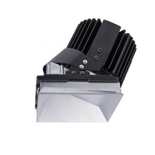 Volta 4.5in Square Wall Wash Trimless Asymmetrical Beam 1800-4000K in Haze - R4SWL-ATWA-HZ
