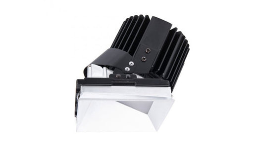 Volta 4.5in Square Wall Wash Trimless Asymmetrical Beam 2700-6500K in White - R4SWL-ATWB-WT