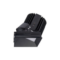 Volta Square Wall Wash Invisible Trim with LED Light Engine Asymmetrical Beam 2700K Warm White 90CRI in Black