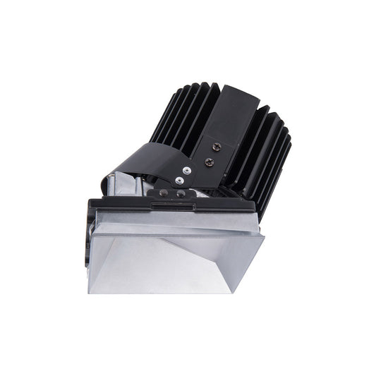 Volta Square Wall Wash Invisible Trim with LED Light Engine Asymmetrical Beam 4000K Cool White in Haze