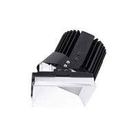 Volta Square Wall Wash Invisible Trim with LED Light Engine Asymmetrical Beam 2700K Warm White 90CRI in White