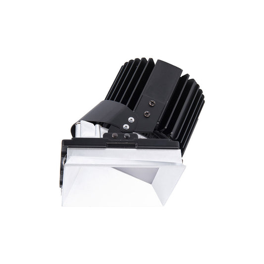 Volta Square Wall Wash Invisible Trim with LED Light Engine Asymmetrical Beam 3000K Soft White 90CRI in White