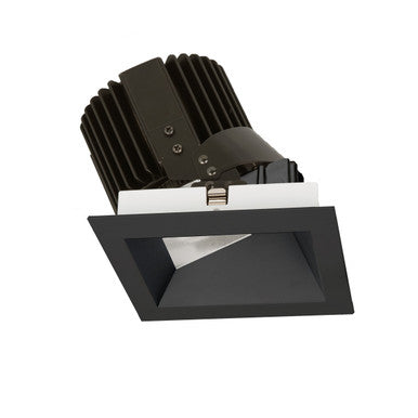 Volta 4.5in Square Wall Wash Trim Asymmetrical Beam 1800-4000K in Black - R4SWT-ATWA-BK