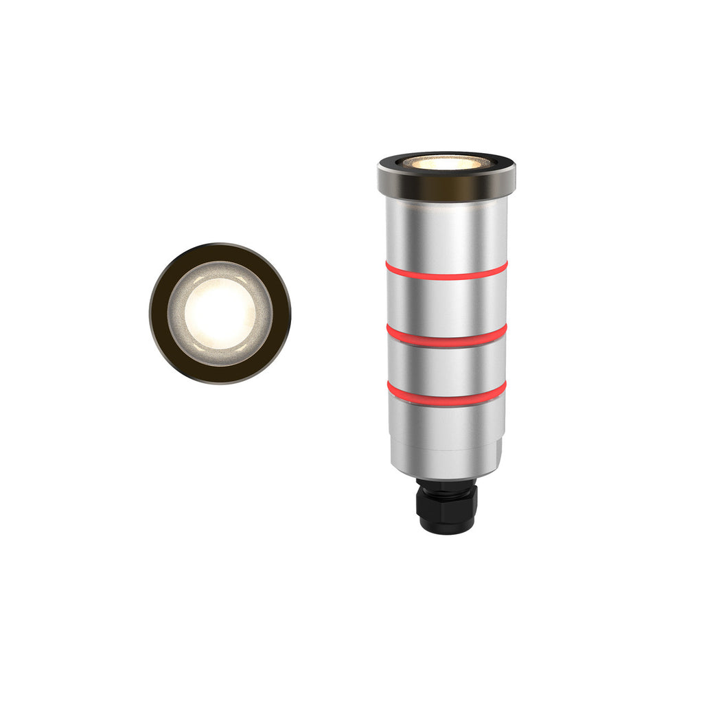 1in. Indoor/Outdoor LED Inground Indicator Light - RM-1011-30-BS