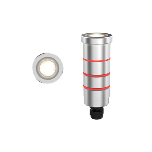1in. Indoor/Outdoor LED Inground Indicator Light - RM-1011-30-SS