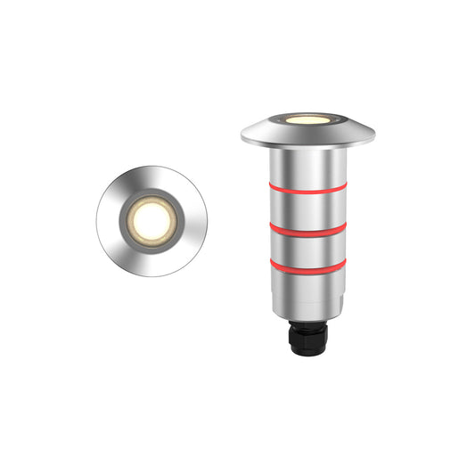 1in. Indoor/Outdoor LED Inground Indicator Light - RM-1021-30-SS