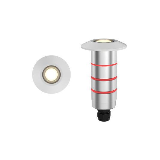 1in. Indoor/Outdoor LED Inground Indicator Light - RM-1021-27-WT