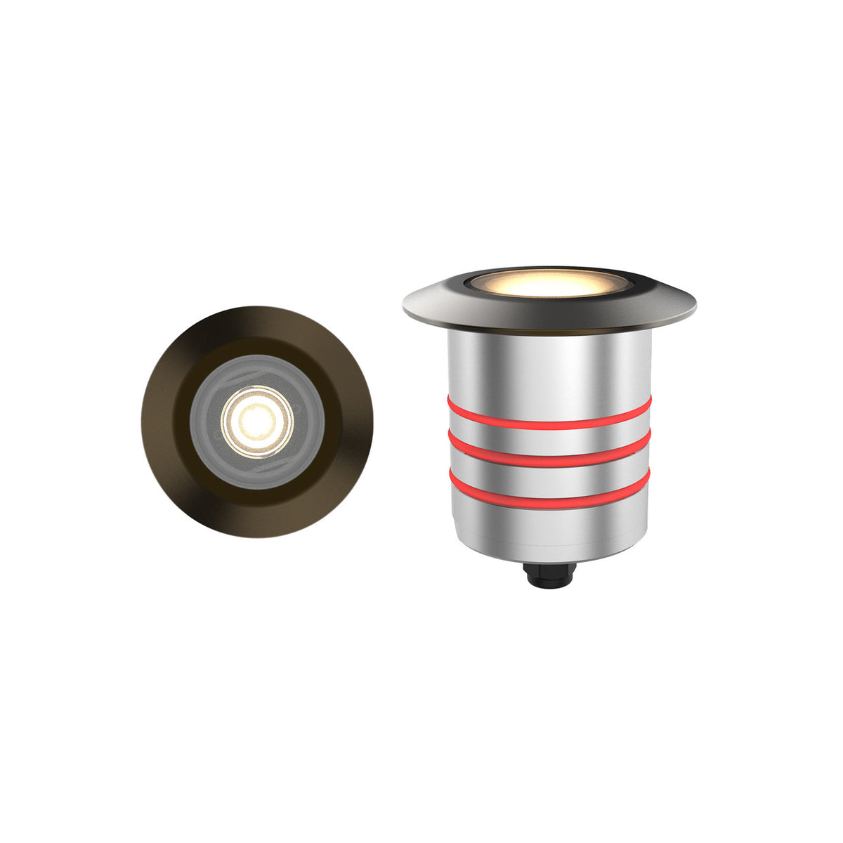 2in. Indoor/Outdoor LED Inground Indicator Light - RM-2021-30-BS