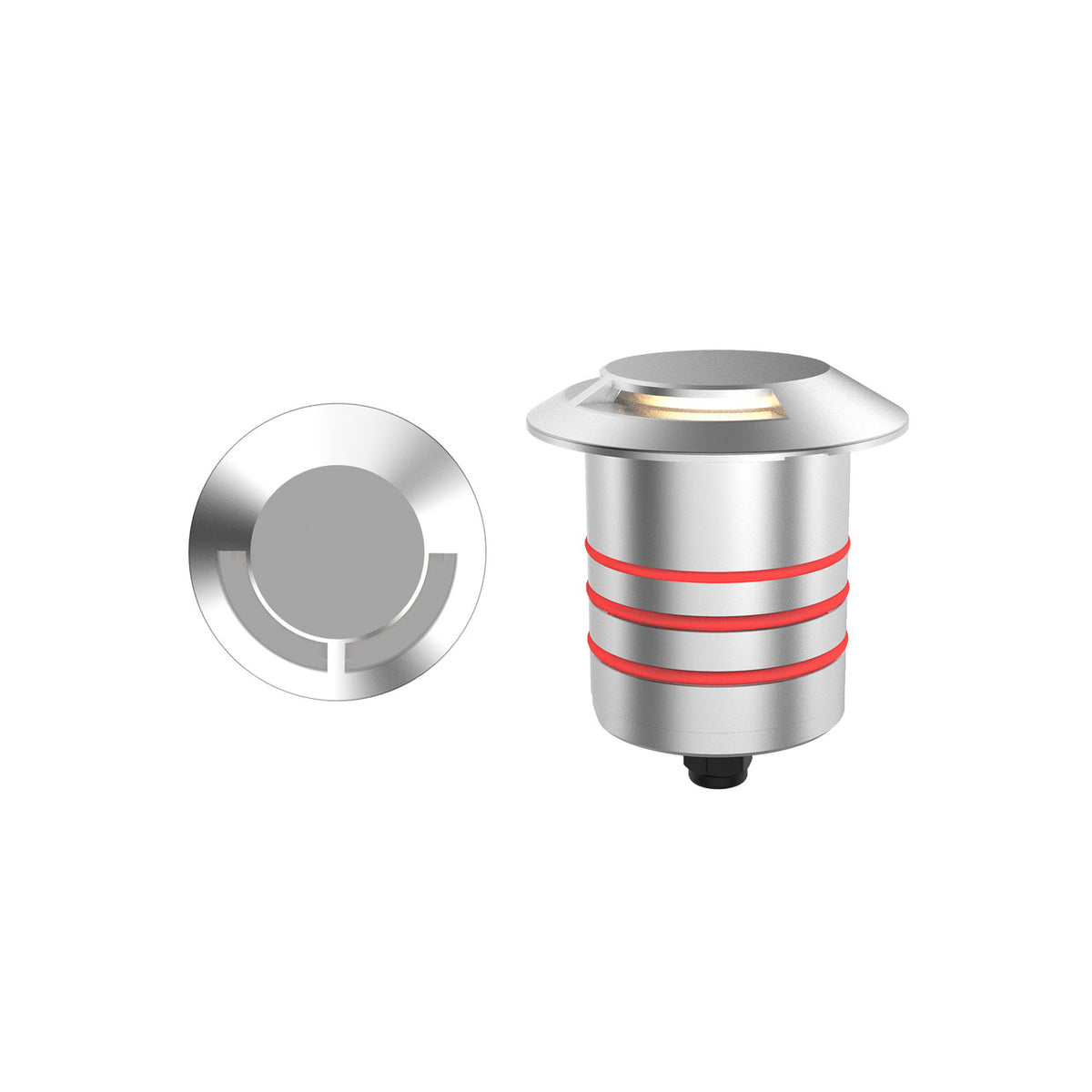 2in. Indoor/Outdoor LED Inground Indicator Light - RM-2091-27-SS