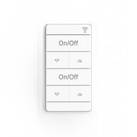 nLight Air rPOD Micro Switch, 2-Pole, Raise/Lower Dimming, White, Generation Two