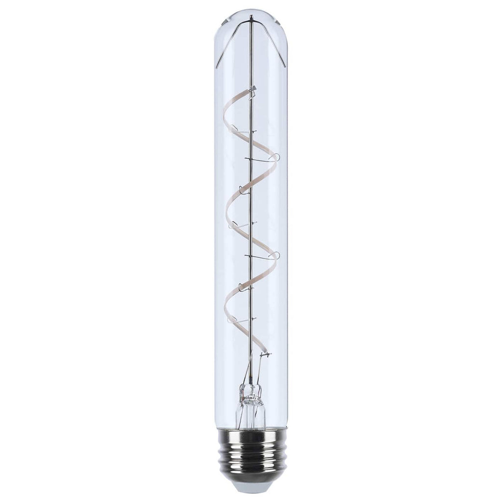 6 Watt T9 LED Reminiscent; Flex Gray Coil Filament E26 3000K 120 Volt
