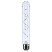 6 Watt T9 LED Reminiscent; Flex Gray Coil Filament E26 3000K 120 Volt