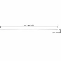 LED T8 Lamp - 8 Foot - 2 Quick Connect 4 Foot Tubes - Ballast Bypass Single Sided Wiring - Watt Selectable 24/32/40W - Color Temperature Selectable 30K/35K/40/50K/65K - 120-277V - Single Pin and HO End caps Included