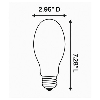 16 Watt LED Corn Filament Bulb - Metal Halide Replacement - 2000 Lumens - 5000K Daylight - 120-277V - E26 Medium Base - Ballast Bypass