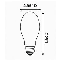 16 Watt LED Corn Filament Bulb - Metal Halide Replacement - 2000 Lumens - 5000K Daylight - 120-277V - E26 Medium Base - Ballast Bypass
