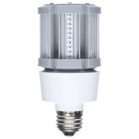9 Watt LED Corn Bulb - Metal Halide Retrofit -400 Lumens - Amber - 120-277V - E26 Medium Base - Ballast Bypass