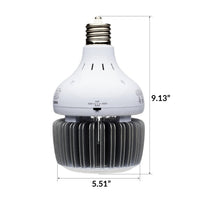 LED Lowbay PAR Bulb - HighBay Retrofit - Watt Selectable 60/80/100W - 14000 Max Lumens - 5000K Daylight - 120-277V - E39 Mogul Base - Ballast Bypass