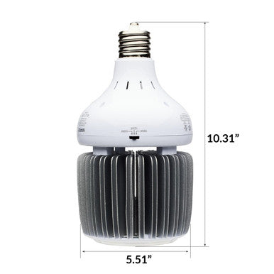 LED Lowbay PAR Bulb - HighBay Retrofit - Watt Selectable 100/120/150W - 21000 Max Lumens - 5000K Daylight - 120-277V - E39 Mogul Base - Ballast Bypass