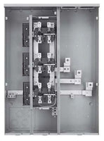 Siemens - WP8612RJB Meter Center Pack 800 Amp 1 Phase 6 225 Amp Position 5-Jaw Ringless NEMA 3 Rated