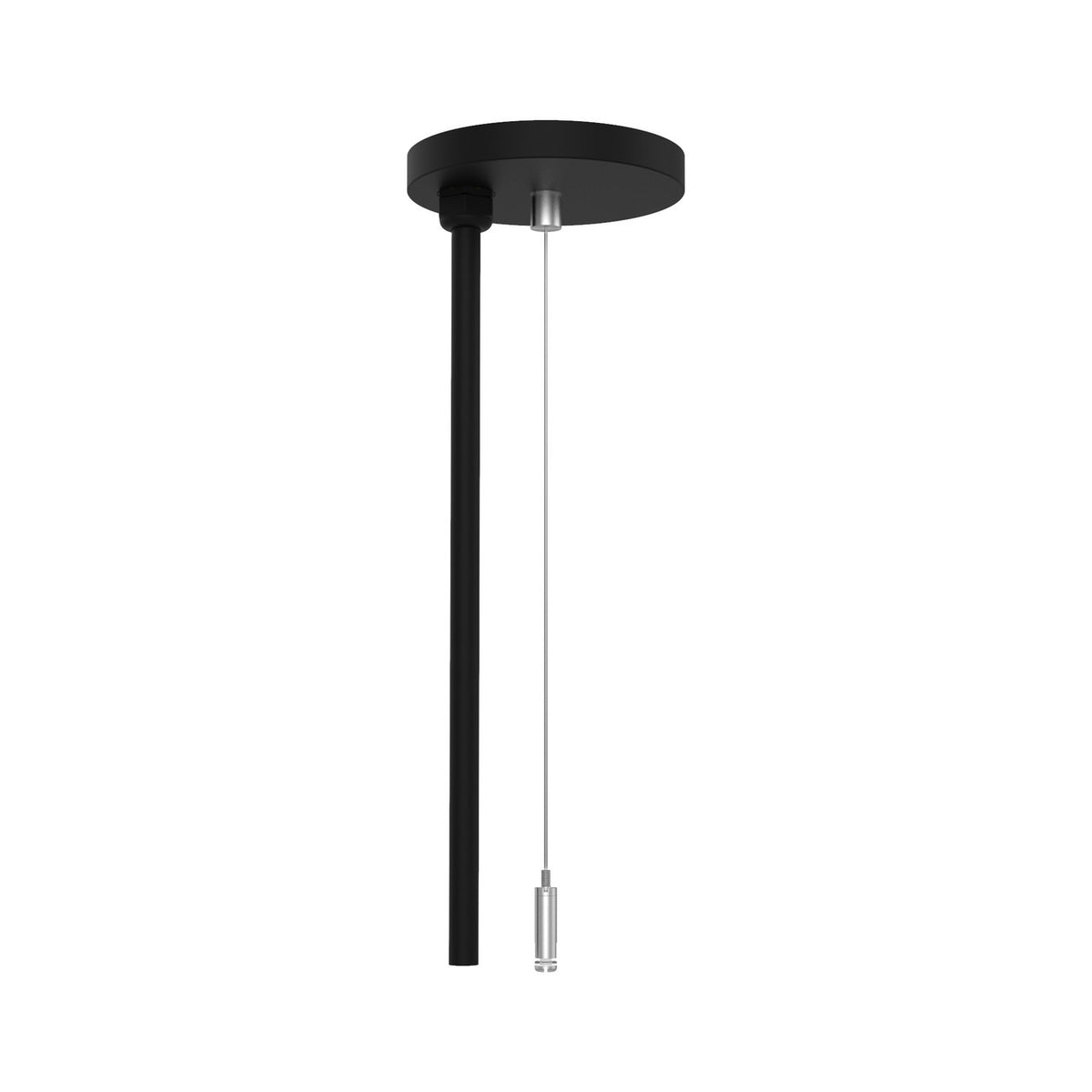 Feed Canopy with 96" Cable Suspension for H-L-J Track in Black