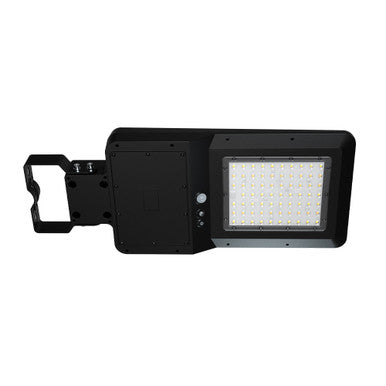 LED Solar Dusk to Dawn Light - 40 Watt - 6000 Lumens - 5000K Daylight - Wall or Post Mount - with Programmable Motion Sensor